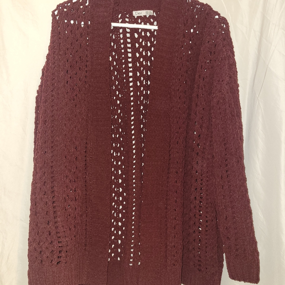 Crocheted cardigan